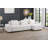 Cheenou 127.5" Upholstered Revisable Sectional