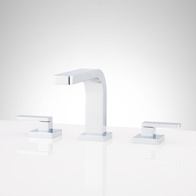 Signature Hardware Hibiscus Widespread Bathroom Faucet
