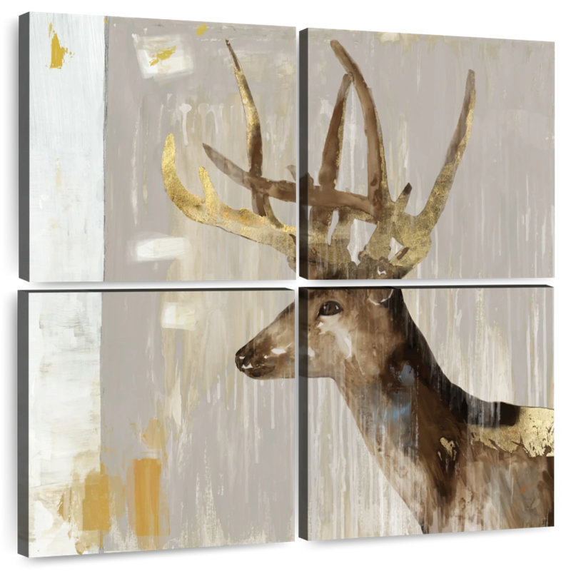 Brampt Stag I, 26" H x 26" W