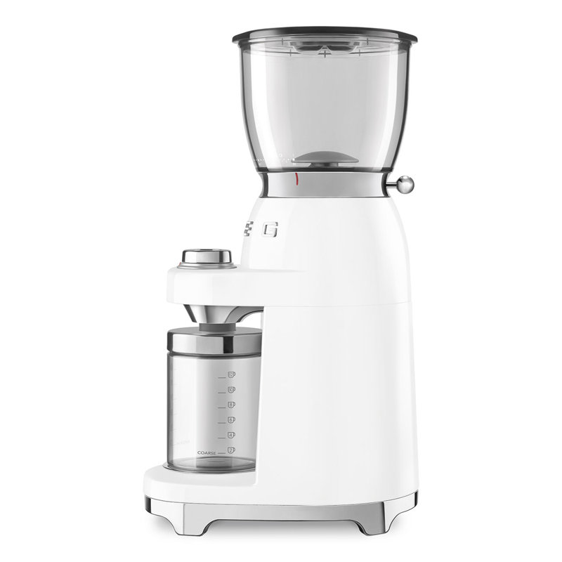 SMEG 50's Retro Style Coffee Grinder, White