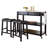 Diamondback Kitchen Island Set-800781391