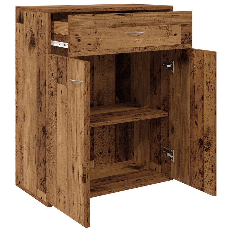 Abraar 60cm Sideboard, Old Wood