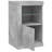 vidaXL Side Cabinet with LED Lights End Table for Living Room Engineered Wood-81591512