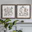 «Pink Opulence I», ensemble de 2 peintures sur toile encadrées-614435850-614435854