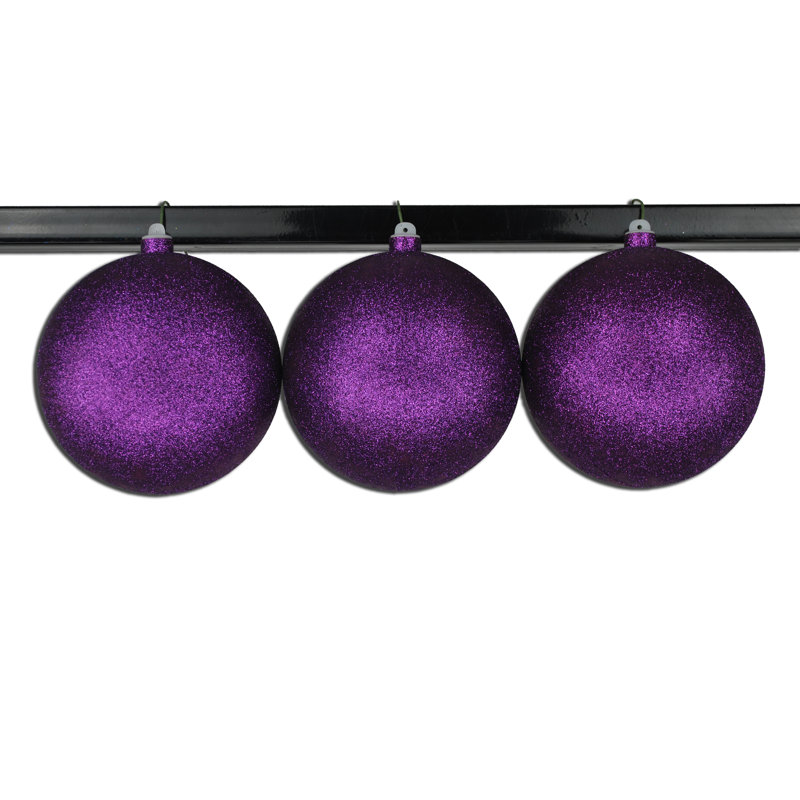 Shatterproof Ball Ornament, H 6 po x l 6 po x P 6 po, Or