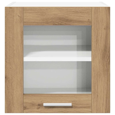 Vidaxl Hanging Cabinet Riga Grey Sonoma And White 80 X 31 X 40 Cm
