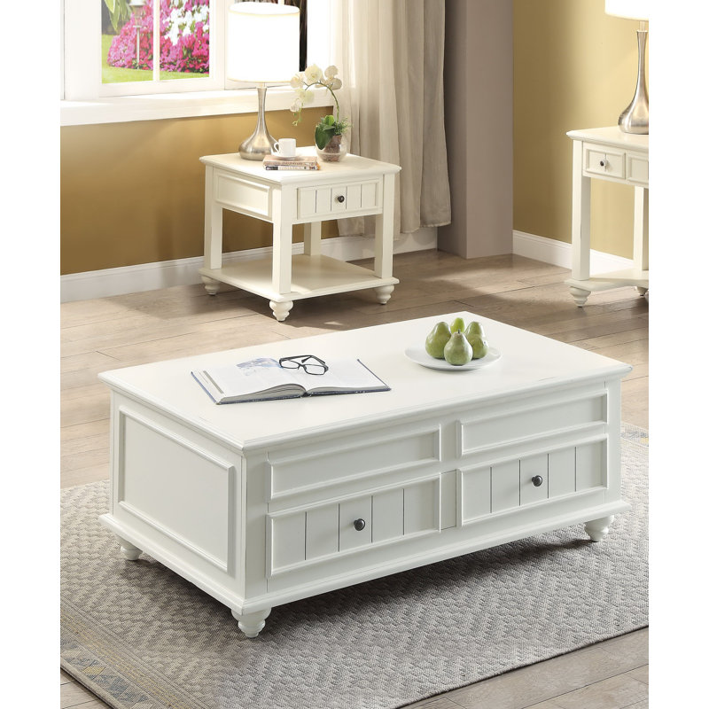 Table basse avec plateau relevable Sara