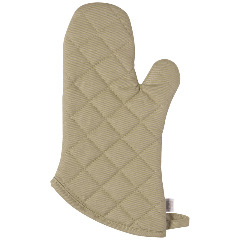 Now Designs Cotton Oven Mitt, Beige