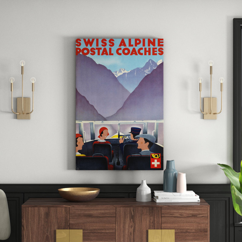 No Frame Print on Canvas, 114cm H x 76cm W