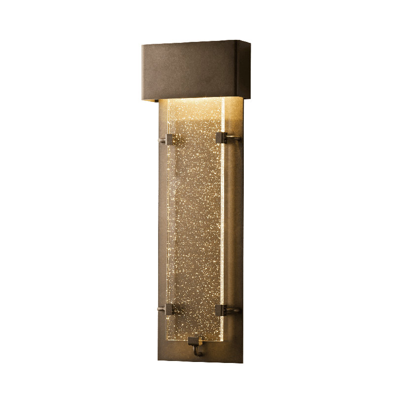 Ursa Outdoor Flush Mount, 23.6" H x 9.5" W x 3.7" D, Coastal White