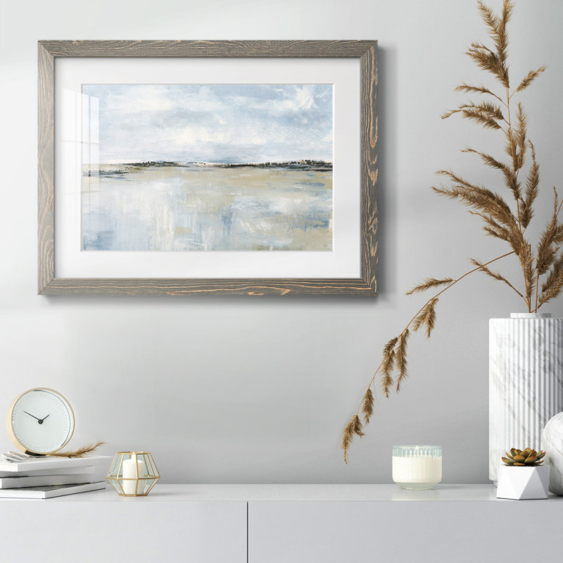 Across The Meadow, H 14 po x l 20 po x P 1,5 po, Gris