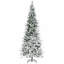 Arbre de Noël artificiel pin enneigé 9 pi non éclairé 9 pi