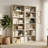 27.95 Inch Wide Standard Bookcase, Sturdy Storage Shelf For Home Space-2089337497