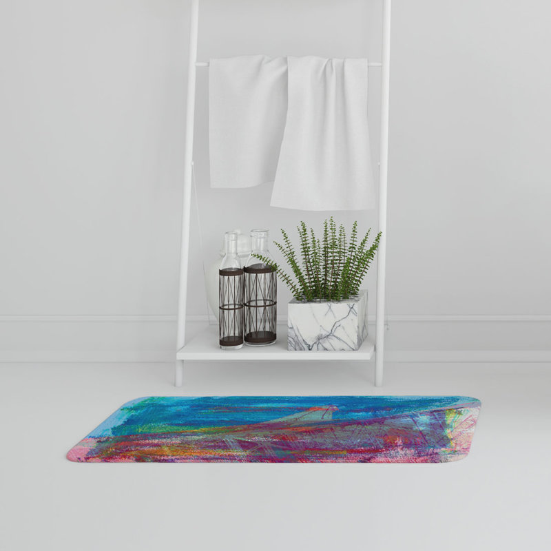 Tattersall Memory Foam Non-Slip Bath Mat