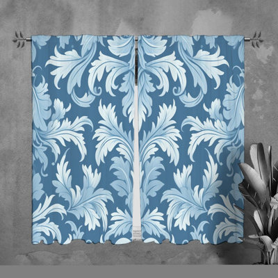 Paire de rideaux obscurcissant en microfibre Miguela