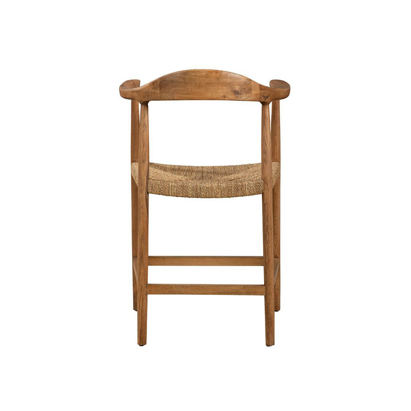 Abraham 39" Tall Counter Stool, Natural