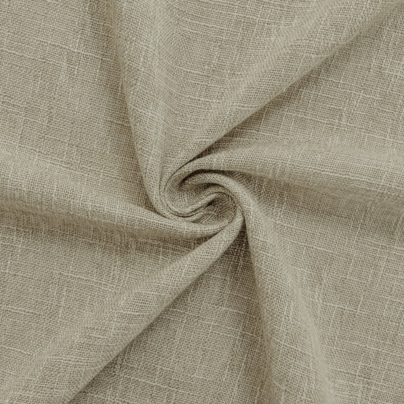 Paire de rideaux semi-transparents avec œillets 4 pièces (ensemble de 2), Gruau, L 52 po x L 96 po