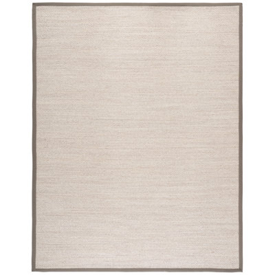Tapis en jute / sisal / gris kaki Torbin