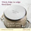 Anolon Ascend Hard Anodized Nonstick Saucepot with Lid, Induction Compatible 4 Quart