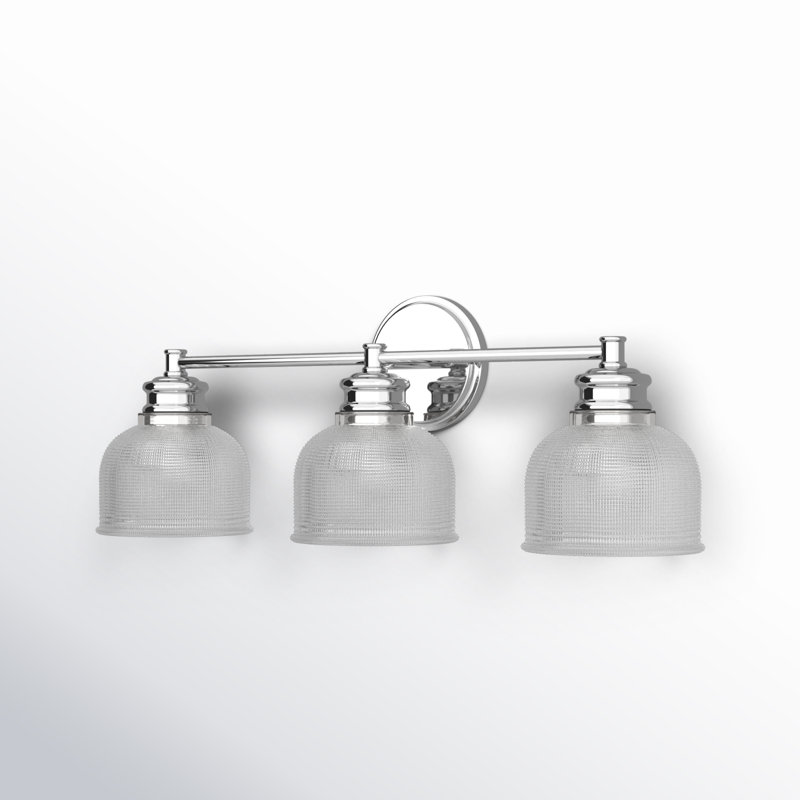 Besima 3-Light Dimmable Vanity Light in Chrome, Chrome