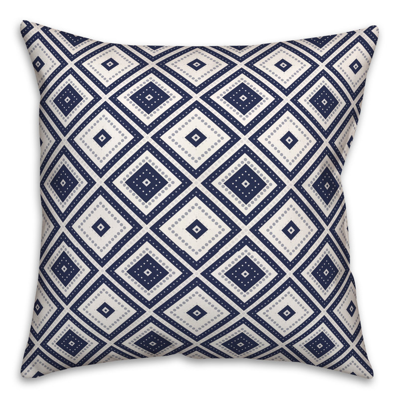 Lattice Throw Pillow