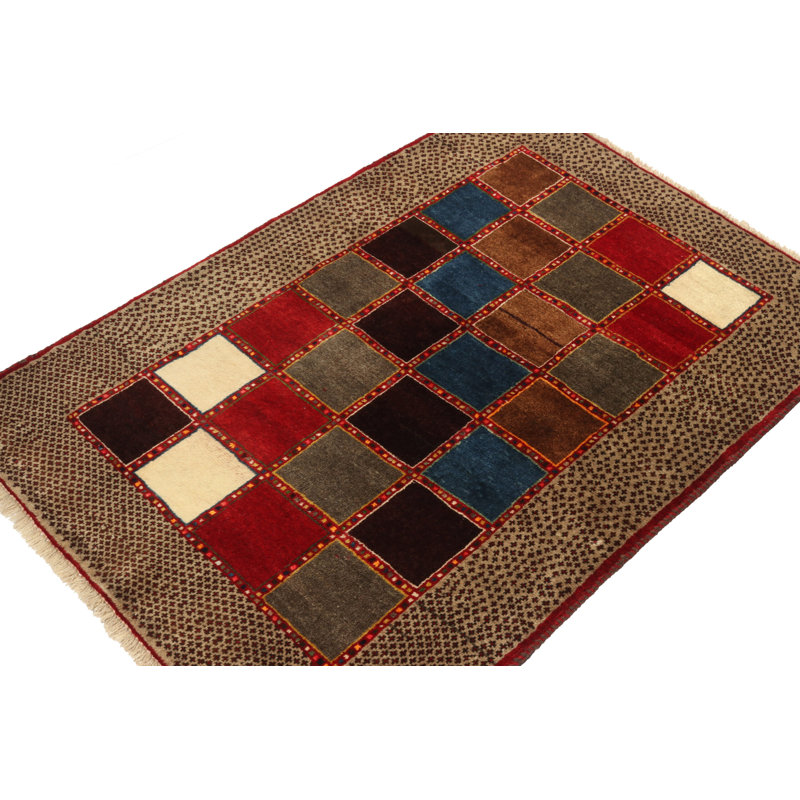 One-of-a-Kind 3' X 4'7" Hand Knotted Area Rug