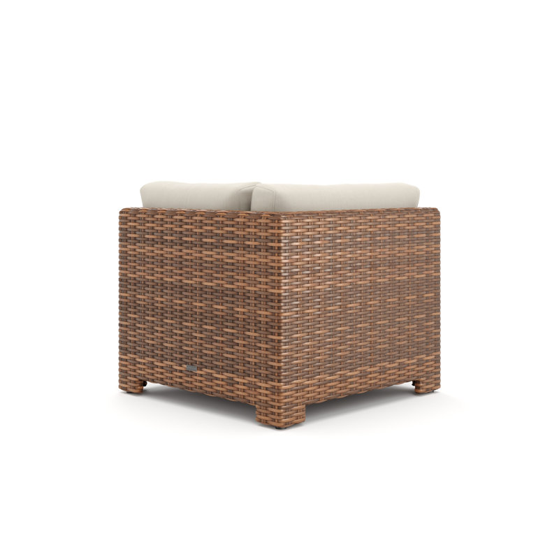 Nico Outdoor Corner Wedge Lounge Chair