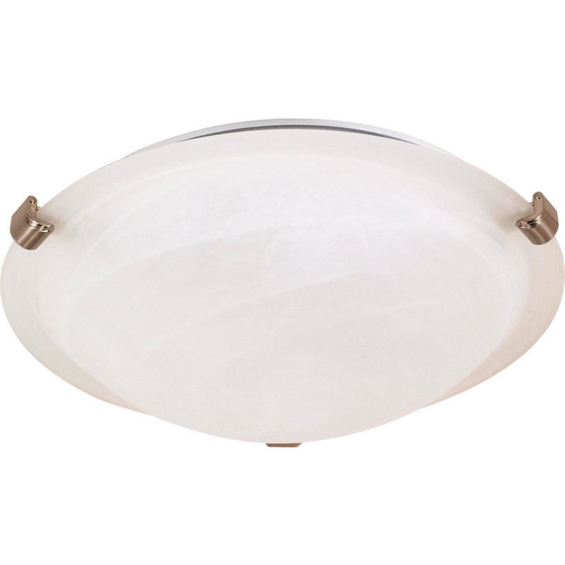 Igoe Glass Flush Mount, 5" H x 16.125" W