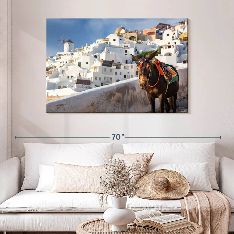 Kavia Santorini Donkey, 32" H x 48" W