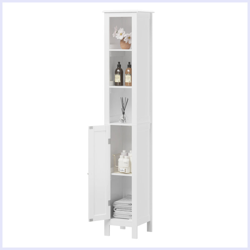 Grande armoire de rangement moderne avec tablettes réglables