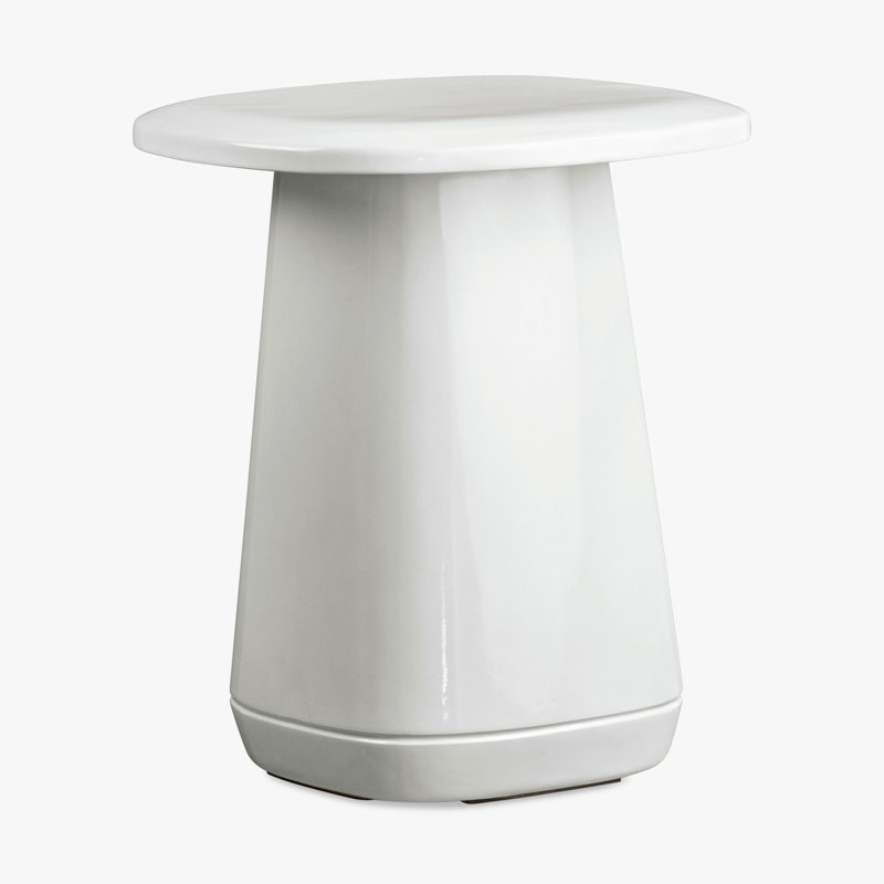 Table de bout Kerri, Blanc