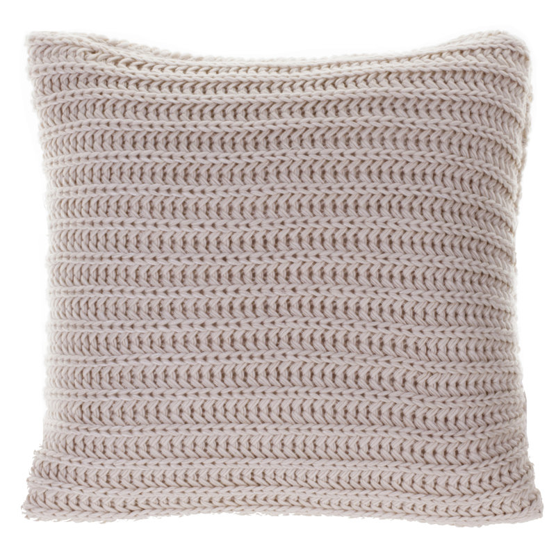 Burleson Knitted Throw Pillow