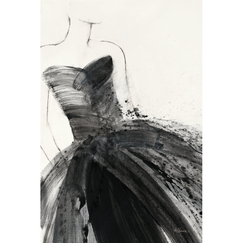 Fashionista III Crop by Albena Hristova - Wrapped Canvas Painting, 46cm H x 30cm W x 3.8cm D