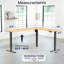 Bureau debout d'angle électrique VIVO-102441339-125118672