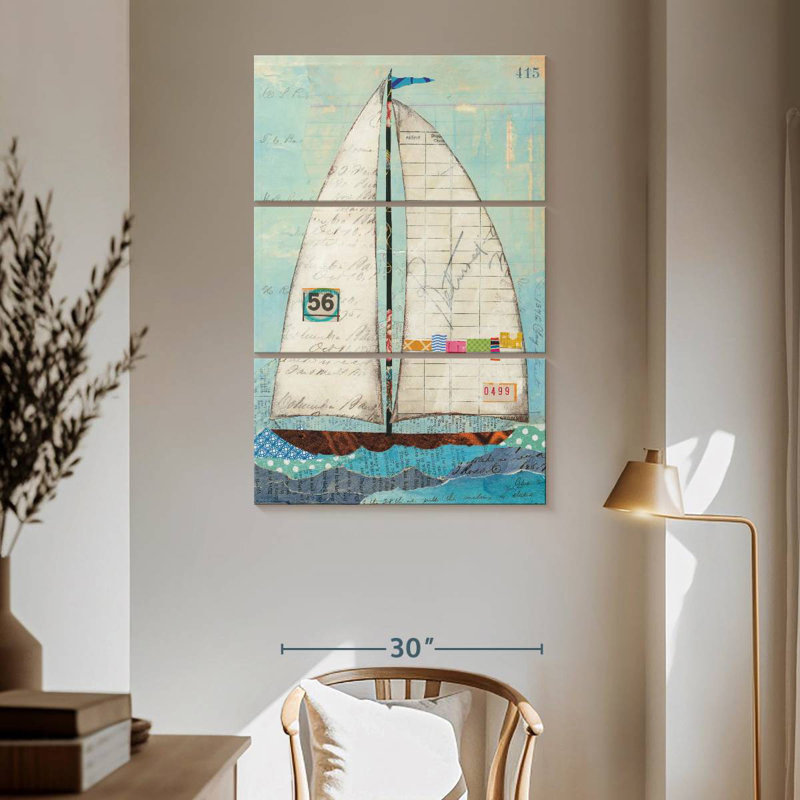 Mehar At The Regatta, 65" H x 42" W