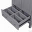 Meuble-lavabo de 48 pouces avec lavabo encastré intégré, tiroir divisé-315732171