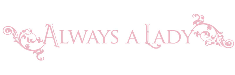 Décalcomanie murale "always a lady", H 10 po x l 50 po x P 0,01 po, Rose œillet