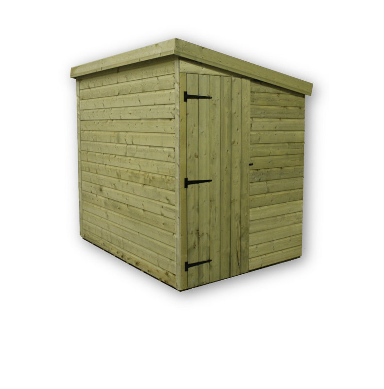 8 x 5 Wooden Lean-To Shed