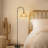 Aarzo 62" Arched/Arc Rattan Floor Lamp-82143260