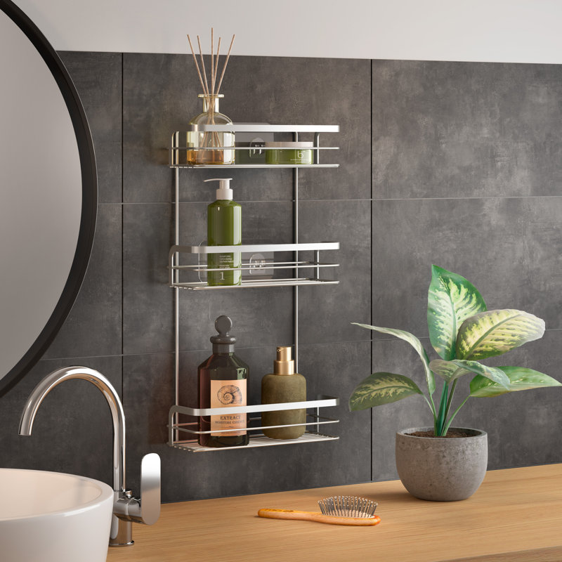 Origin LUXY bathroom shelf with 3 levels