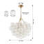 Luminaire suspendu rond en fer 3 lumières-1046429210