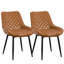 46cm H Upholstered Metal Parsons Chair-112263674-108023532