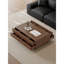 Table basse de style moderne et minimaliste