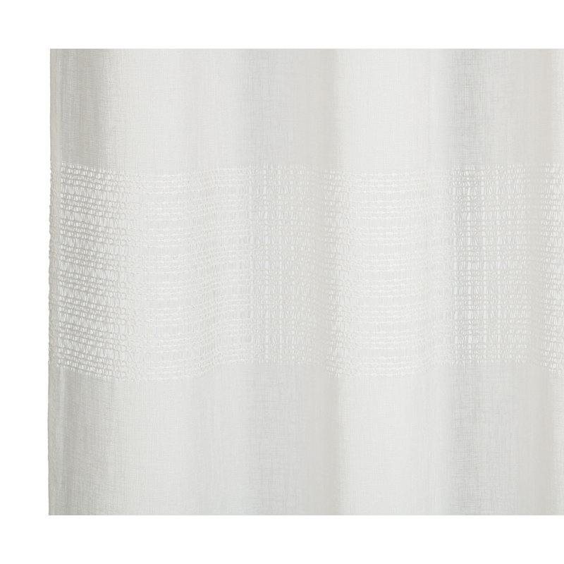 Stateline Sheer Curtain, White