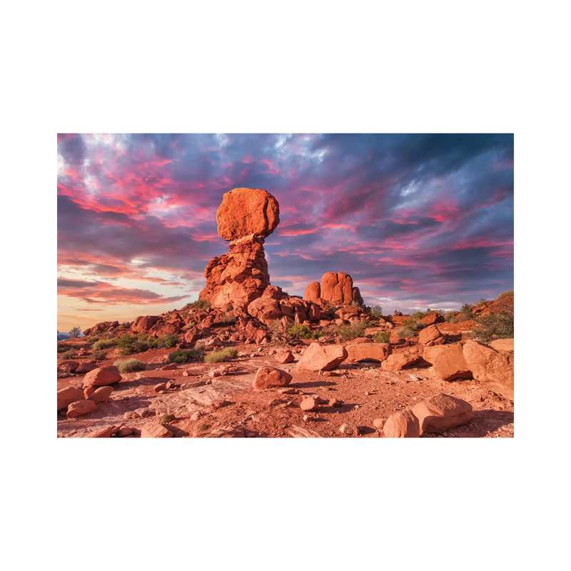Balanced Rock by Mark Paulda - Print on Canvas, 45.72cm H x 66.04cm W x 3.81cm D, Wrapped Canvas
