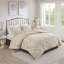 Ensemble de housse de couette damassé en coton 3 pièces-126579422