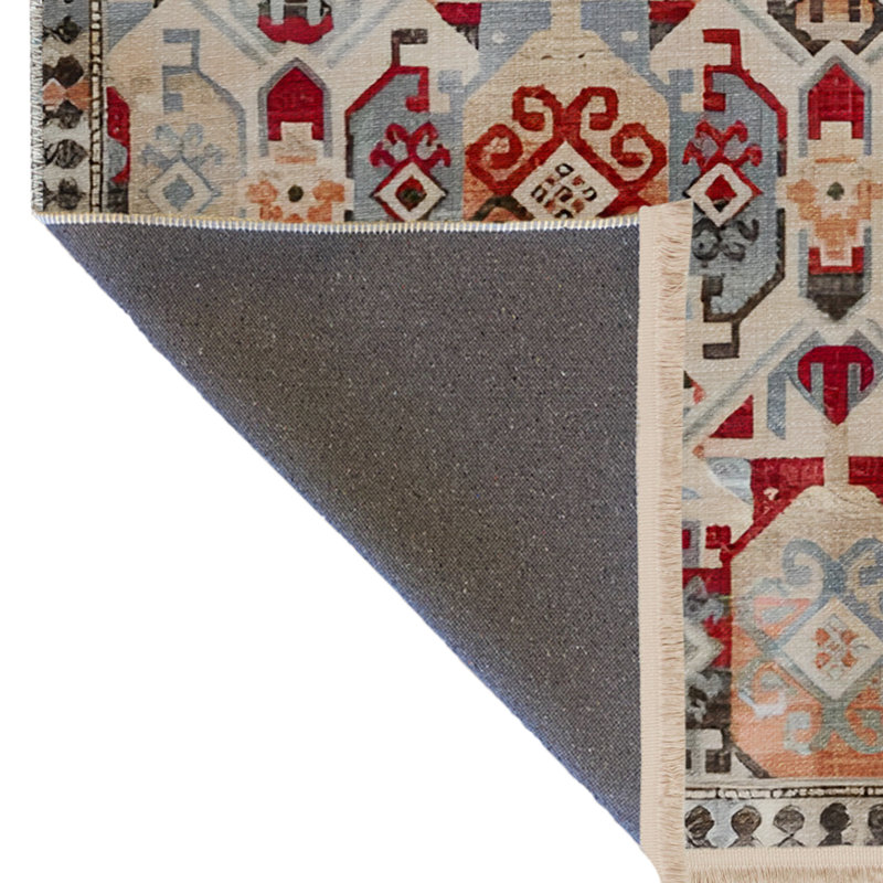 Tapis intérieur / extérieur Sarla, Rectangle 3 pi 11 po x 6 pi 7 po