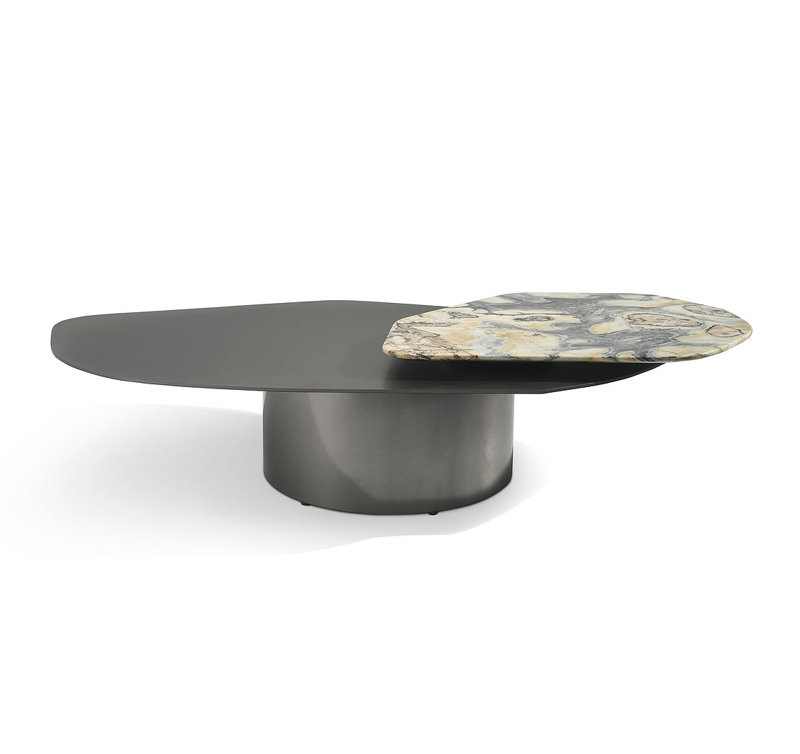 Table basse à dessus en marbre Van Gogh