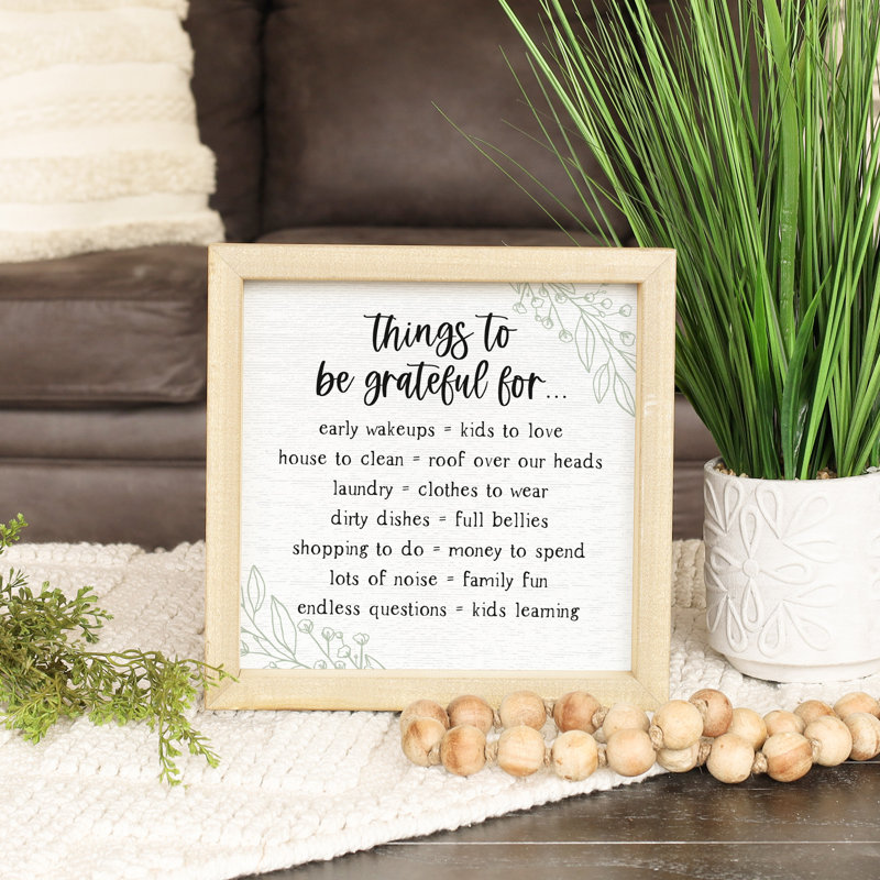 Things To Grateful, H 10 po x l 10 po
