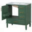 Meuble-lavabo 30 po avec lavabo en céramique-1057234651